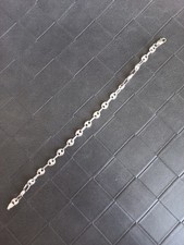 braclet en argent grain de café