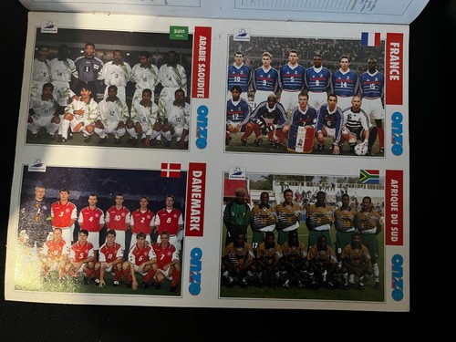Lot fiches cartes - cartes, onze