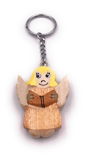Porte clés bois fait main - bois,