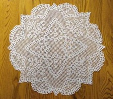 crochet nouveau - nappe - fait