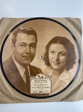 Rare 78 rpm PICTURE DISC