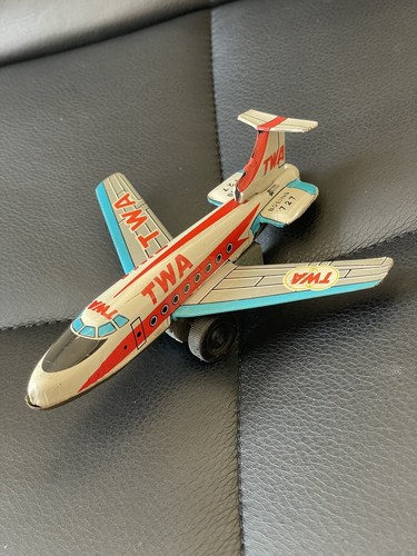 Jouet ancien avion tôle twa - ancien,