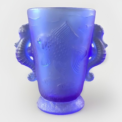 Josef inwald vase fonds marin - josef,