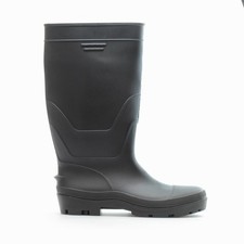 Hommes Pluie Imperméable Chaussures Rouge Bottes Neige Caoutchouc de Sécurité