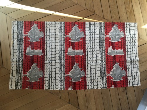 Tissu vintage boussac romanex - boussac,