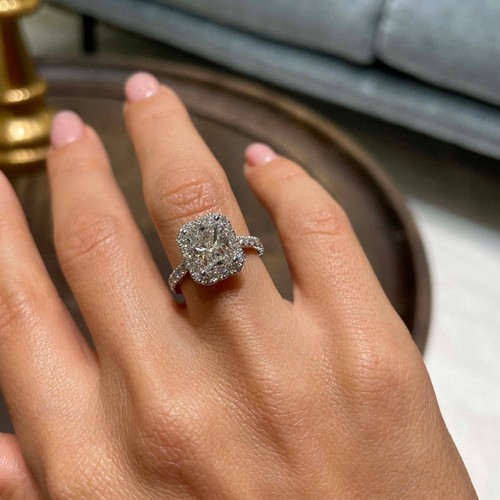 Bague blanc carats et - bague,