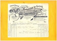 ISSOUDUN (36) USINE / GUETRES de CHASSE "GARCONNET Fils" illustrée CHIEN dressé