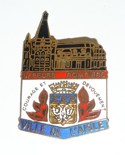 Insigne sapeurs pompiers ville - pompiers,