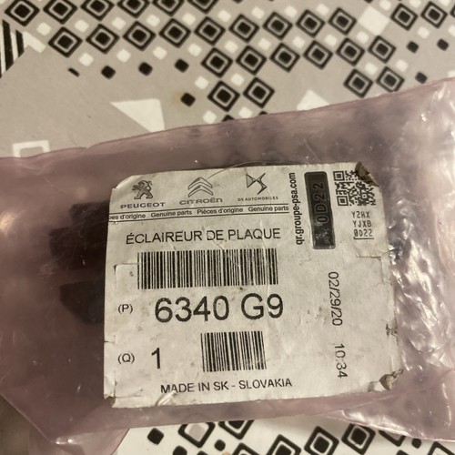 Eclaireur plaque 6340g9 - eclaireur,