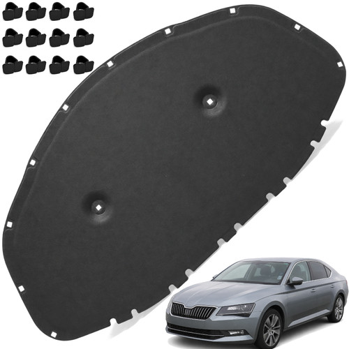 Isolant capot skoda superb - capot, iii