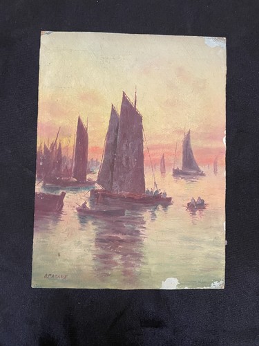 Tableau ancien marine - ancien,