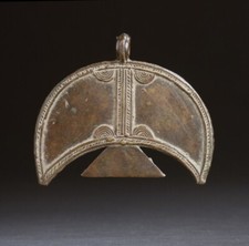 Art Tribal Africain - Nuna, Burkina Faso - Beau Pendentif - Bronze à Cire Perdue