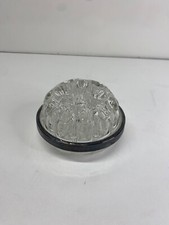 Pique fleur en verre avec