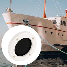 Vanne de vidange de cockpit générique, cadre blanc, revêtement noir, vanne