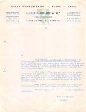 1952  TAPISSERIES LUCIEN BOUIX A PARIS - M LAVENNE A RETHEL ARDENNES