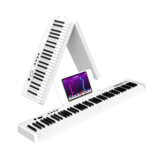 Piano numérique pliable