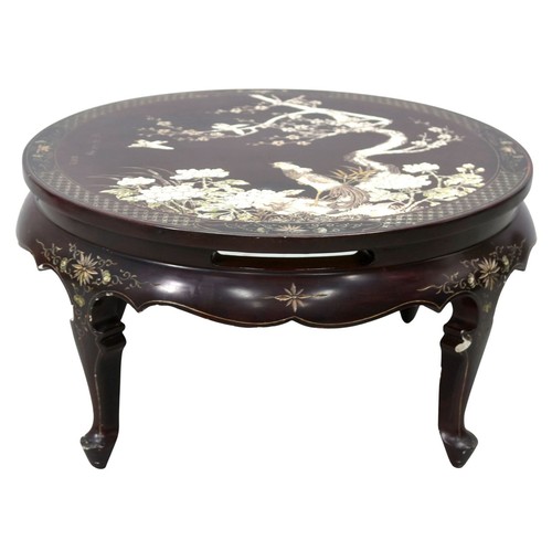 Table basse asiatique plateau