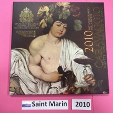 Coffret BU Saint-Marin 2010 🇸🇲+ 5 Euro Argent