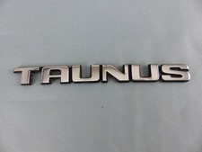 FORD TAUNUS sigle emblème monogramme insigne logo badge coffre hayon en ALU