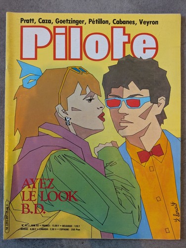 Magazine pilote mensuel 1982 - pilote,