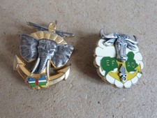 OPEX CENTRAFRIQUE - 2 insignes EFAO différents