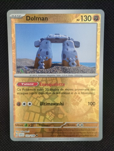 Carte pokemon dolman reverse - pokemon,