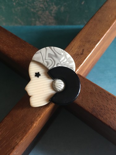 Vintage broche femme - vintage, stylée