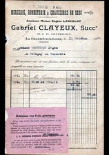 LA CHARITE-sur-LOIRE (58) USINE de BONNETERIE MERCERIE "Gabriel CLAYEUX" en 1933