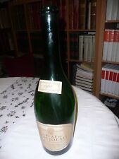 Ancienne bouteille vide jeroboam rehoboram vin 1967 le piat de beaujolais 1967