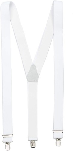 Bretelles homme blanc 3 - bretelles,