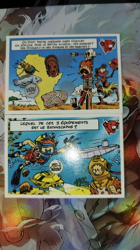 Lot carte jeu gratter - de,