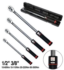 Clé À Chocs YATO 1/2" 3/8" Réglage Fin Tête À Cliquet Inversée