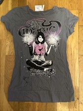Signed wizards Of waverly Place T-shirt By Selena Gomez Disney