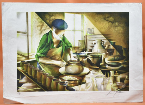 Lithographie xxème - lithographie,