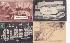 Lot de 4 cartes postales