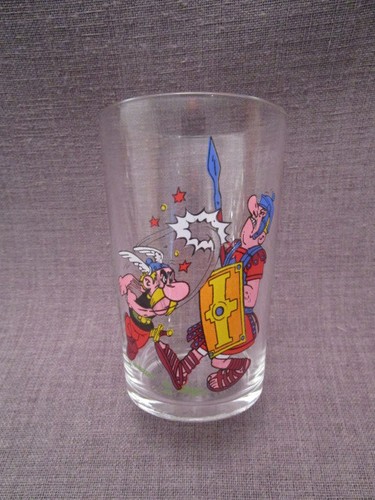 Verre moutarde illustré - verre,