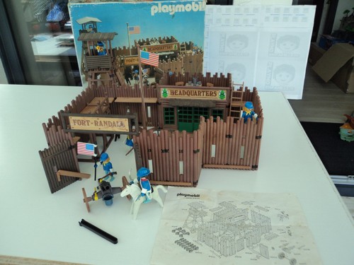 Playmobil vintage fort - vintage,