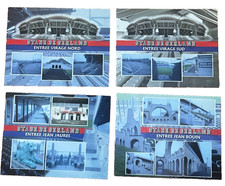 4 cartes postale - LE STADE