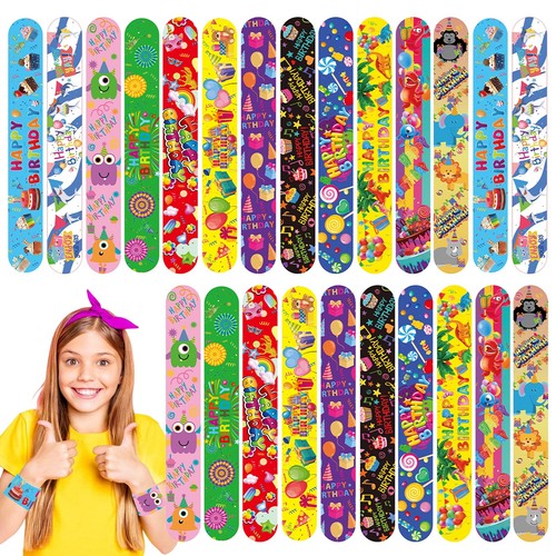 24pcs pâques slap bracelet - pâques,