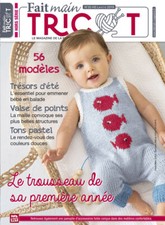 FAIT MAIN TRICOT 25 H LAYETTE