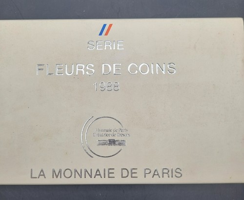 Série fleurs coins monnaie - série, de