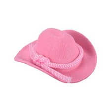 Petits chapeaux de cowboy rose