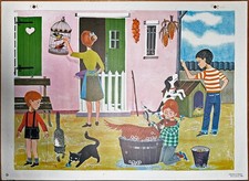 Planche scolaire Fernand