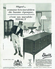 publicité Advertising 0121 1965 meubles Ehalt  coupe d'or salle manger Liverpool