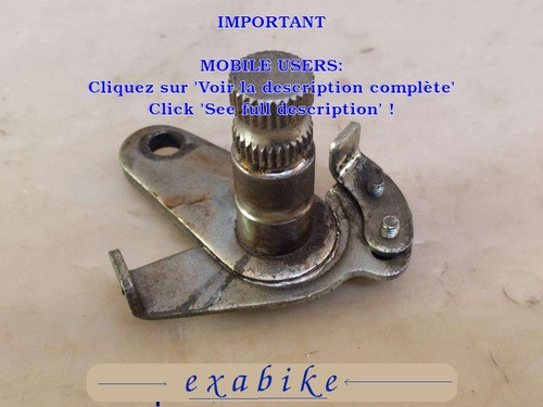 Axe pedale frein pour - de, de