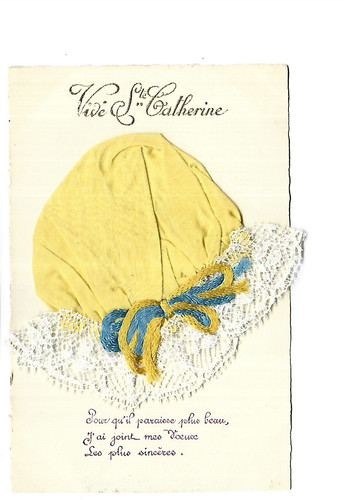 Carte avec bonnet sainte - avec, de
