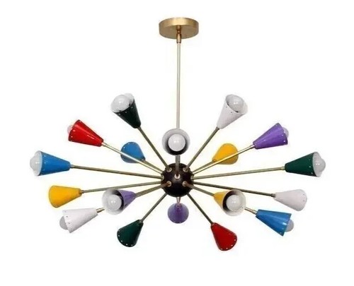 Lustre spoutnik italien - lustre,