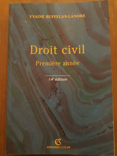 Droit civil première - :, année