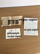 LETTRE - COURRIER écrite par