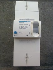 Disjoncteur de branchement bipolaire différentiel 500ma 60A HAGER HDA260SF